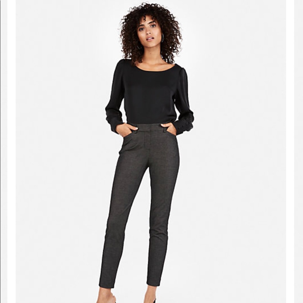 Express Mid Rise Stretch Skinny Pant Size 2S